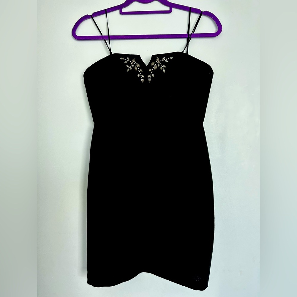 Brand NEW Max & Cleo strapless little black dress